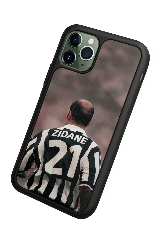 iPhone 11 Pro Uyumlu Zidane Tasarımlı Glossy Premium Kılıf