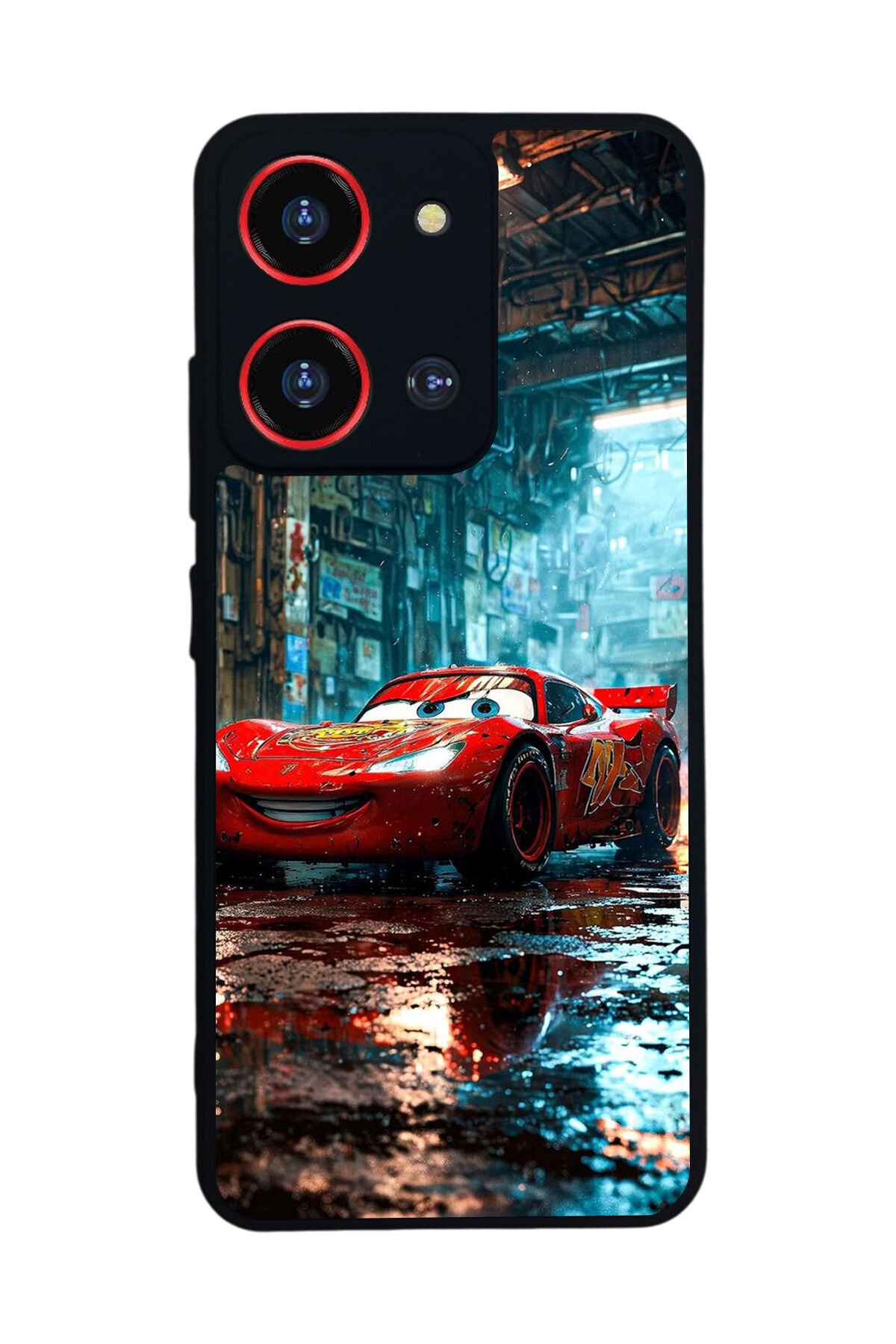 Reeder S19 Max Pro S 108MP Uyumlu Simsek McQueen Tasarımlı Glossy Premium Kılıf