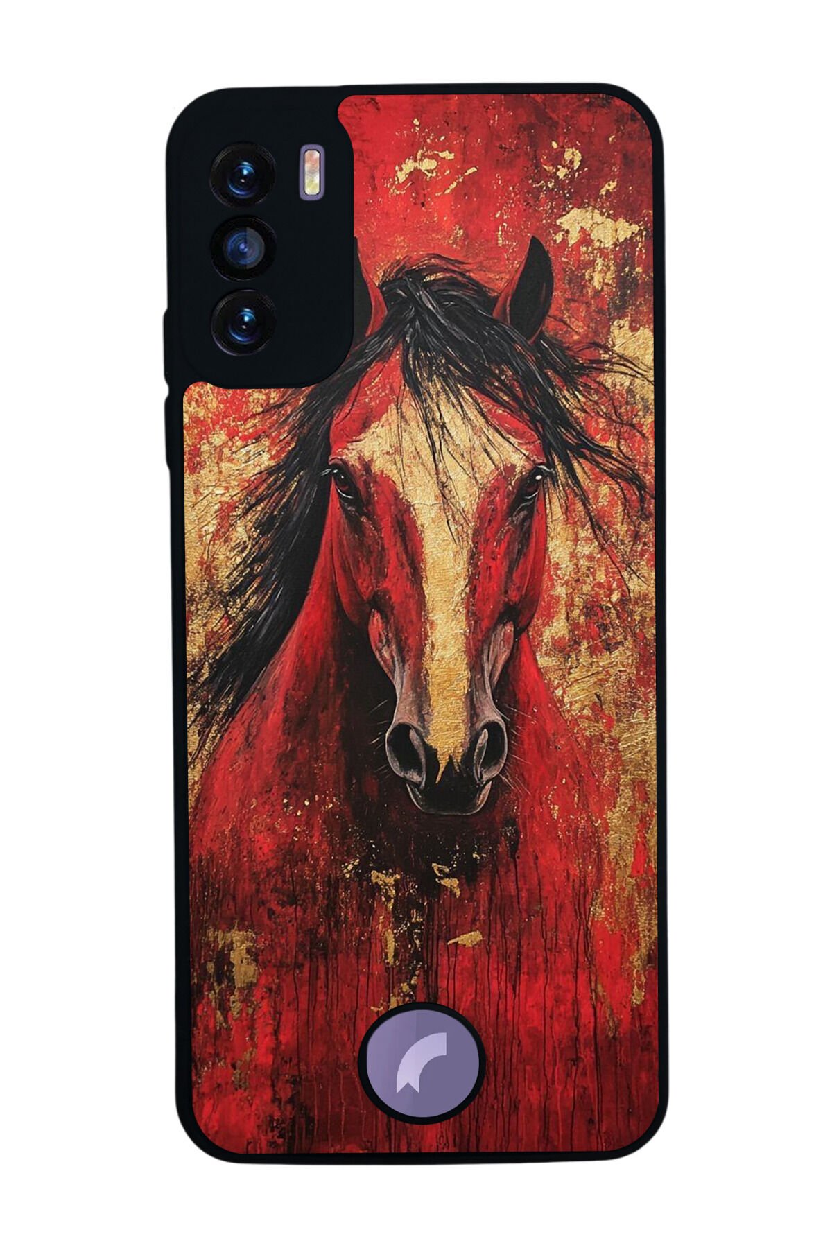 Reeder S19 Max Pro S Uyumlu At Horse Tasarımlı Glossy Premium Kılıf