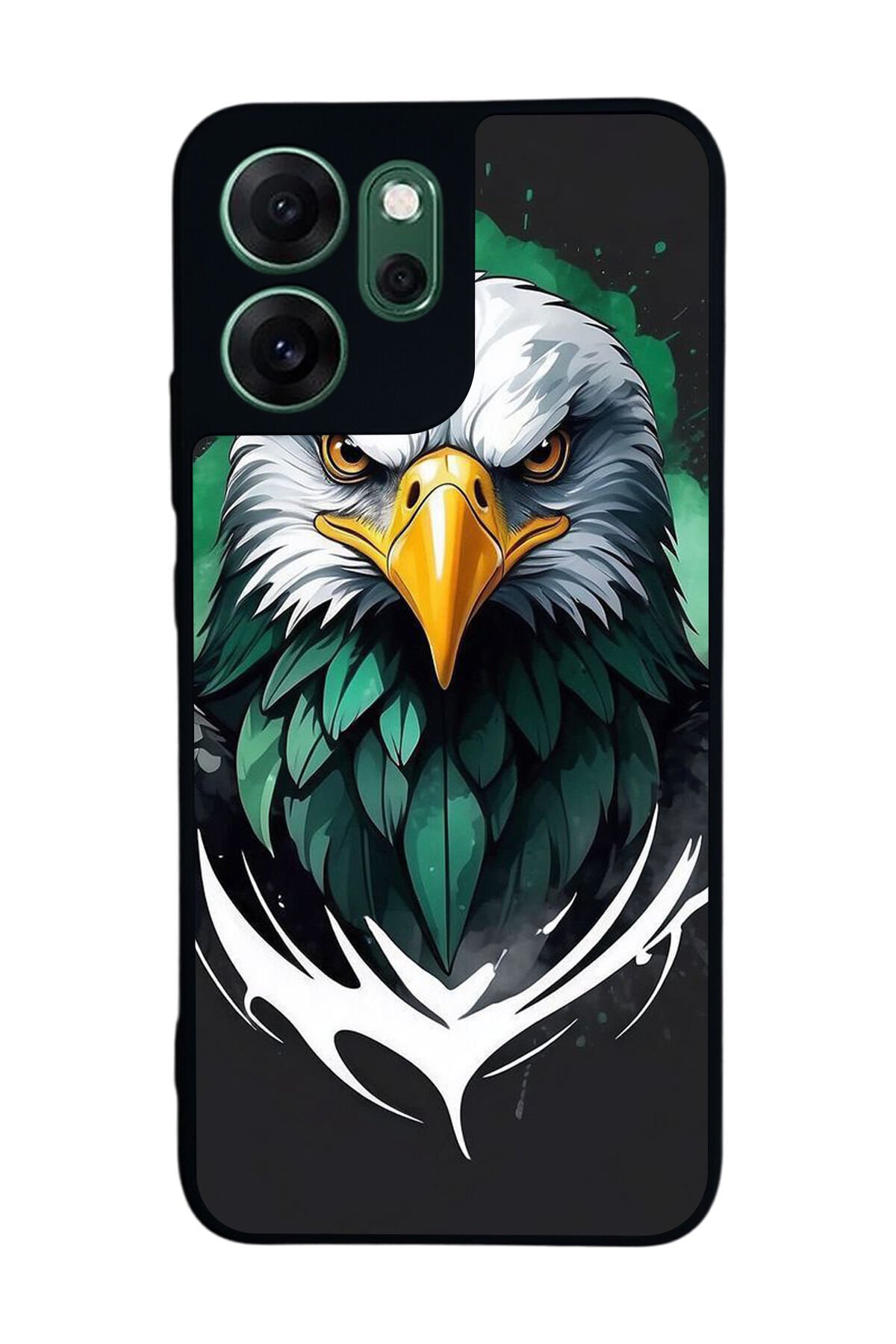 Oppo Reno 14F Uyumlu Besiktas Tasarımlı Glossy Premium Kılıf