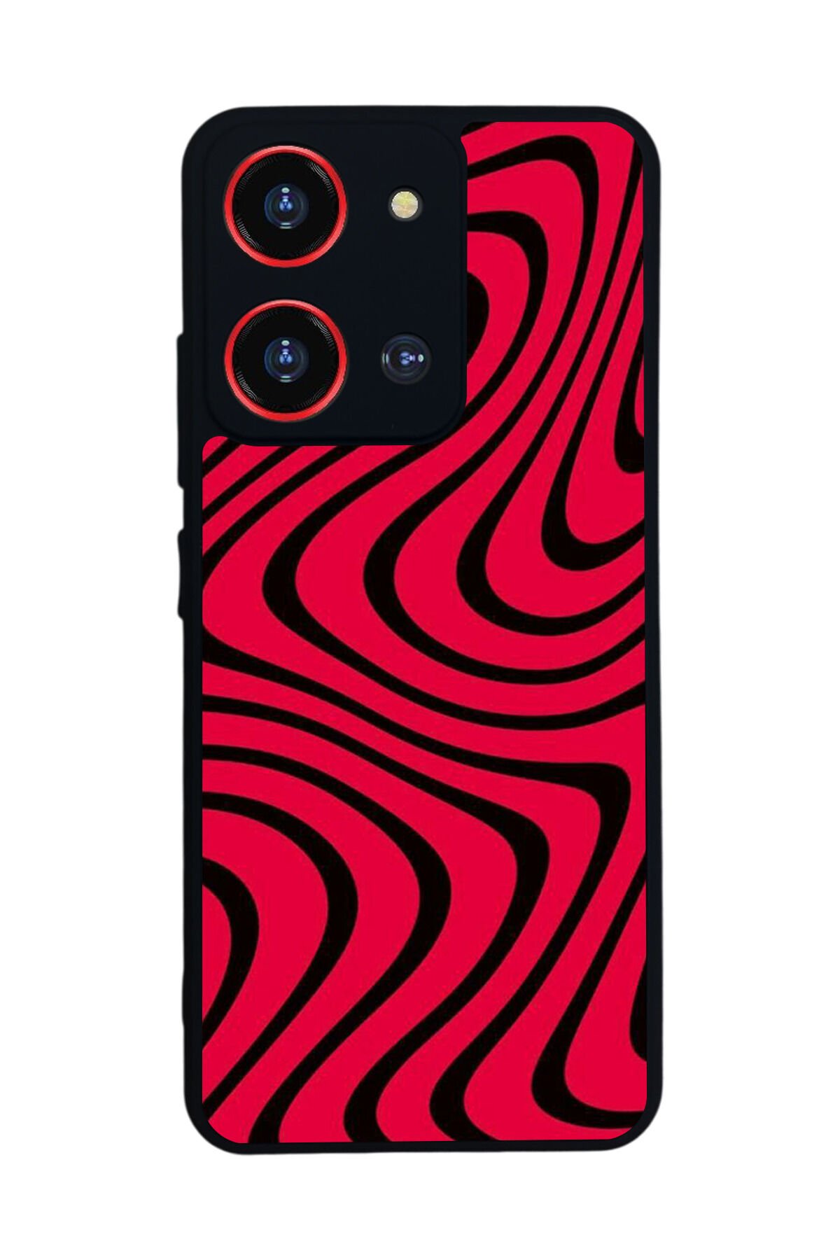 Reeder S19 Max Pro S ZOOM Uyumlu Çizgi Sanatı Tasarımlı Glossy Premium Kılıf