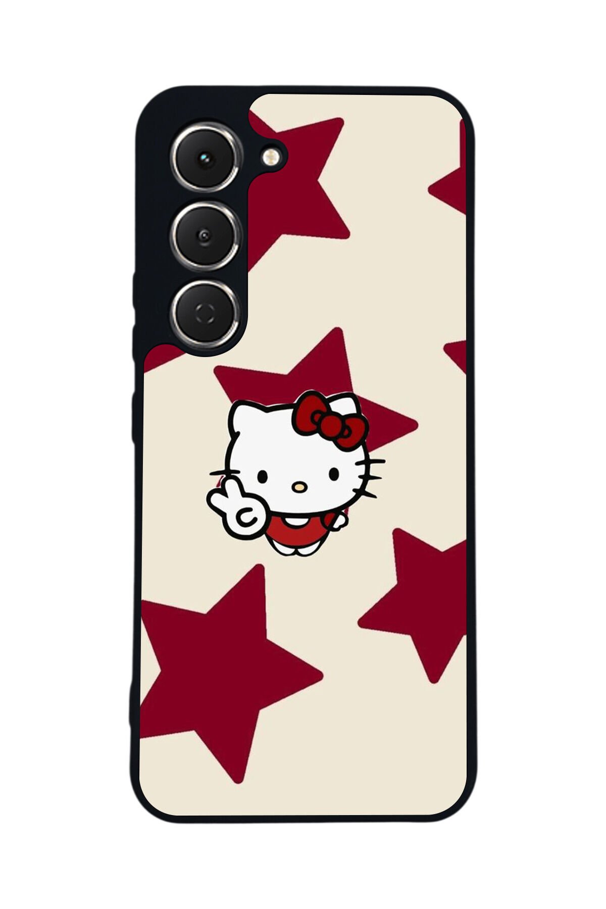 Tecno Spark 40 Pro Uyumlu HelloKitty Tasarımlı Glossy Premium Kılıf