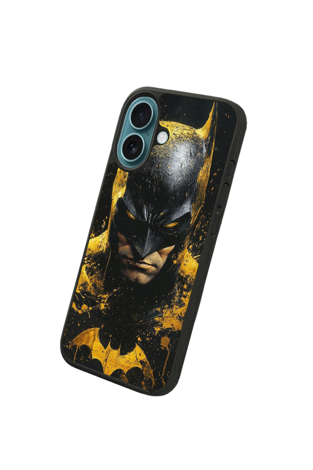 iPhone 16 Plus Uyumlu Batman Tasarımlı Glossy Premium Kılıf