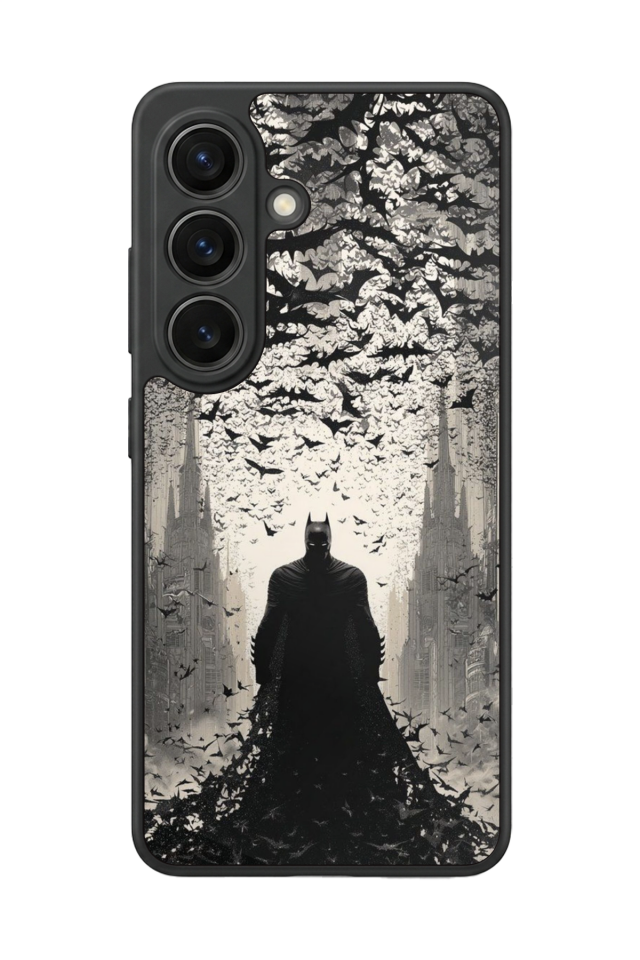 Samsung Galaxy S26 Uyumlu Batman Tasarımlı Glossy Premium Kılıf