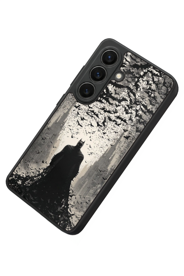 Samsung Galaxy S26 Uyumlu Batman Tasarımlı Glossy Premium Kılıf