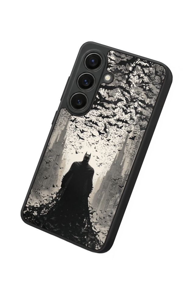Samsung Galaxy S26 Uyumlu Batman Tasarımlı Glossy Premium Kılıf