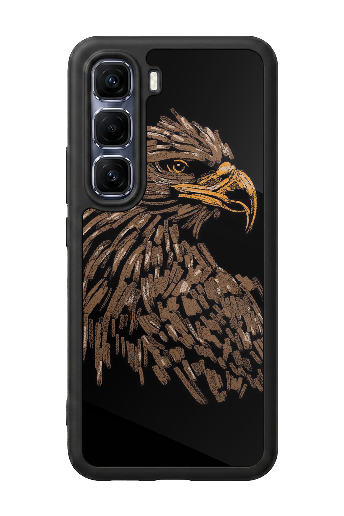 Infinix Hot 60 Pro Plus Uyumlu Besiktas Tasarımlı Glossy Premium Kılıf