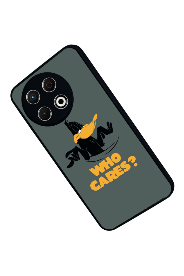 Tecno Spark 30 Pro Uyumlu Daffy duck Tasarımlı Glossy Premium Kılıf