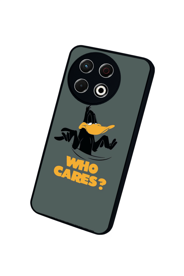 Tecno Spark 30 Pro Uyumlu Daffy duck Tasarımlı Glossy Premium Kılıf