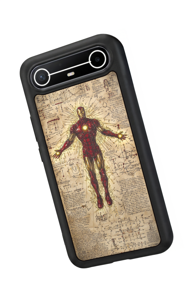 Tecno Spark Slim 5G Uyumlu Iron Man ( Demir Adam ) Tasarımlı Glossy Premium Kılıf