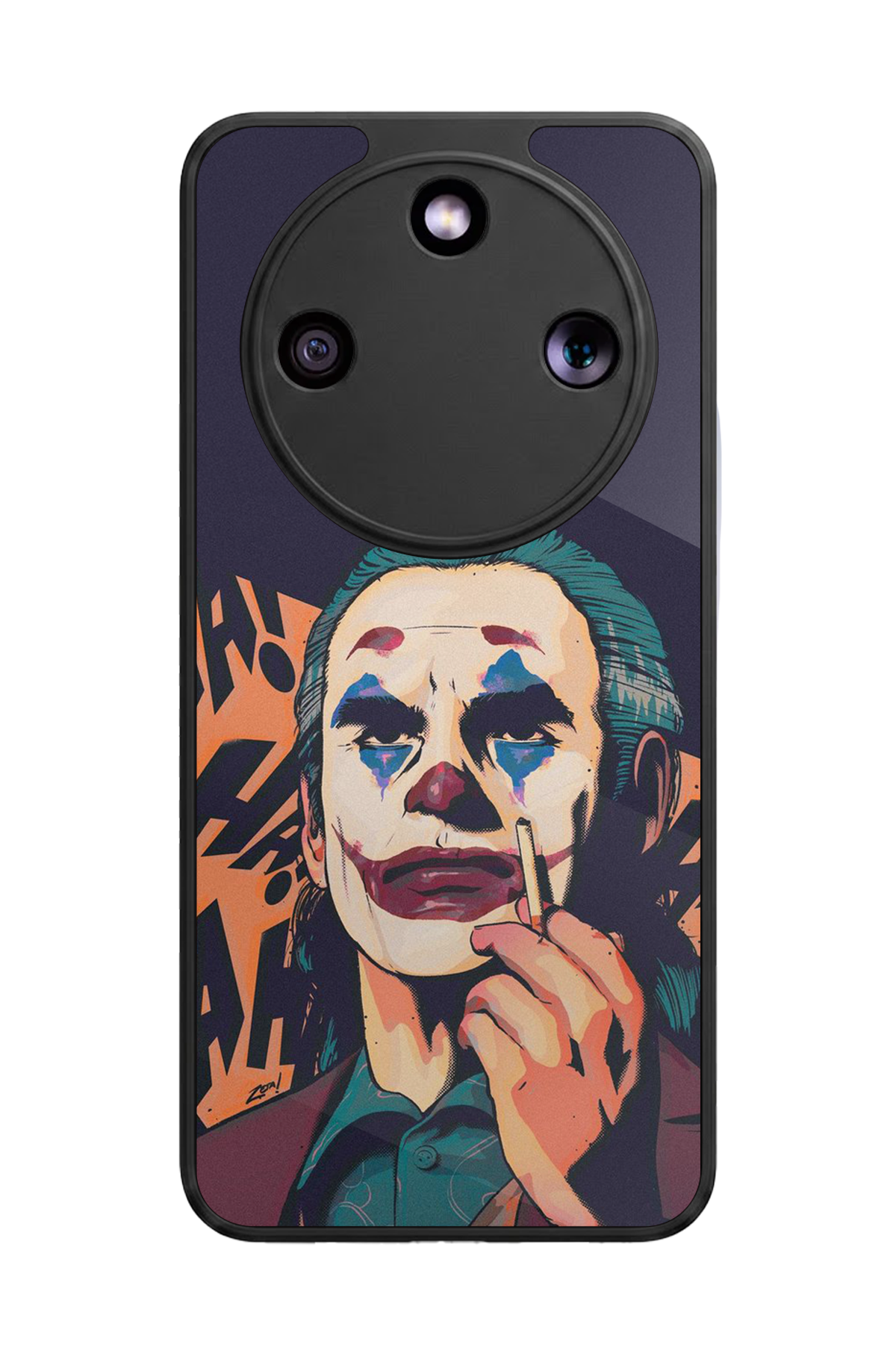 Honor Magic 8 Lite Uyumlu Joker Tasarımlı Glossy Premium Kılıf