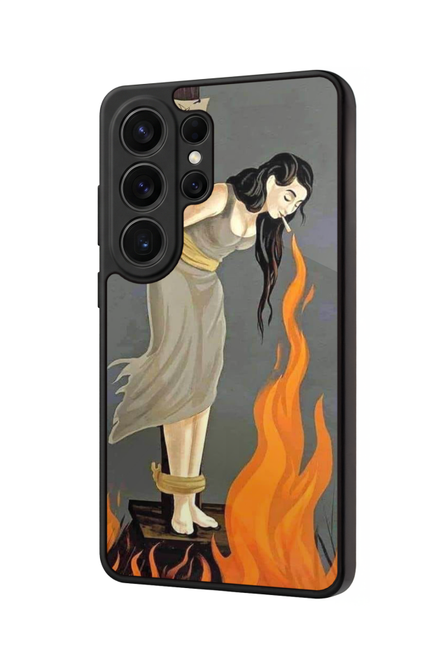 Samsung Galaxy S26 Ultra Uyumlu Kalp Love Tasarımlı Glossy Premium Kılıf