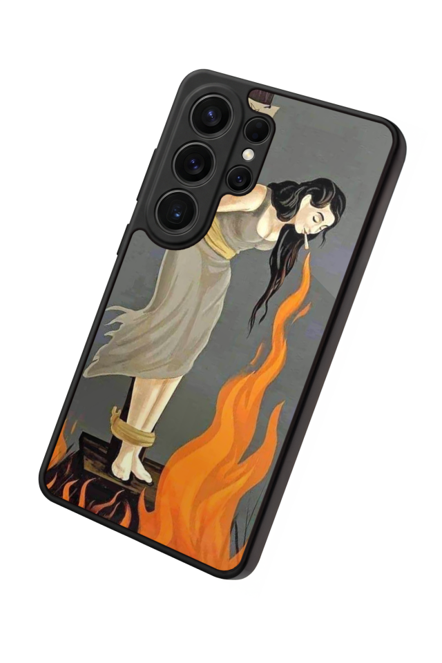 Samsung Galaxy S26 Ultra Uyumlu Kalp Love Tasarımlı Glossy Premium Kılıf