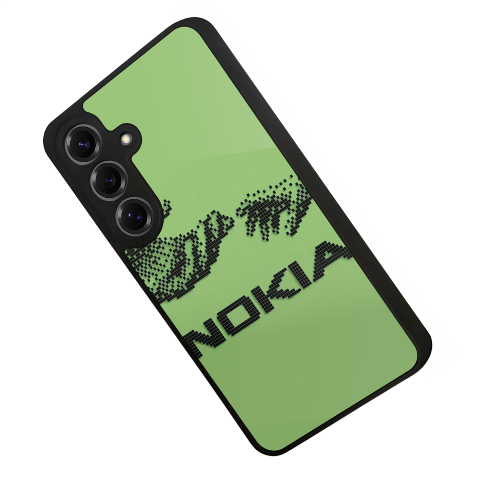 Samsung Galaxy S25 Uyumlu Nokia Tasarımlı Glossy Premium Kılıf