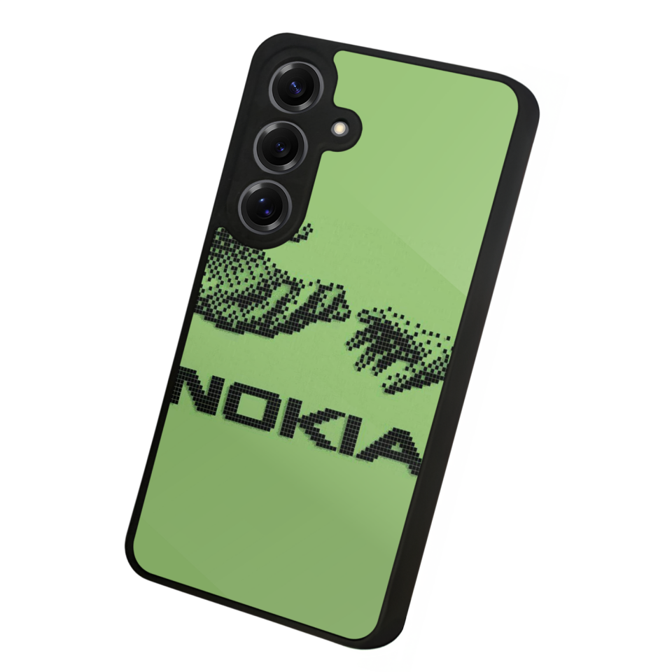 Samsung Galaxy S25 Uyumlu Nokia Tasarımlı Glossy Premium Kılıf