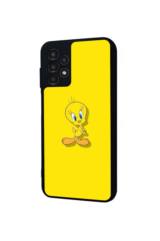 Samsung Galaxy A13 Uyumlu Tweety Tasarımlı Glossy Premium Kılıf
