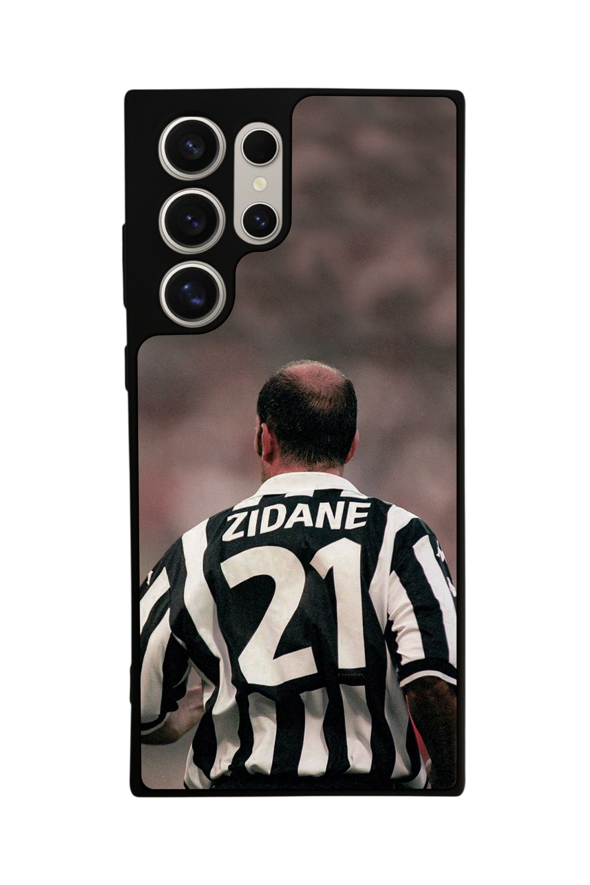 Samsung Galaxy S23 Ultra Uyumlu Zidane Tasarımlı Glossy Premium Kılıf