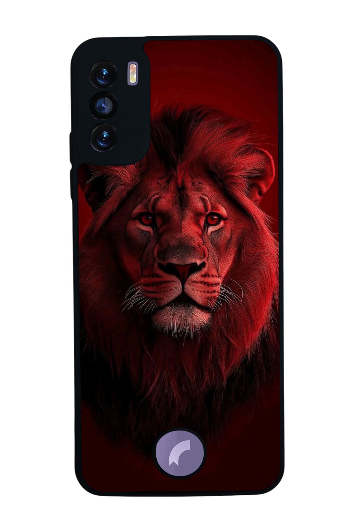 Reeder S19 Max Pro S Uyumlu Aslan Tasarımlı Glossy Premium Kılıf