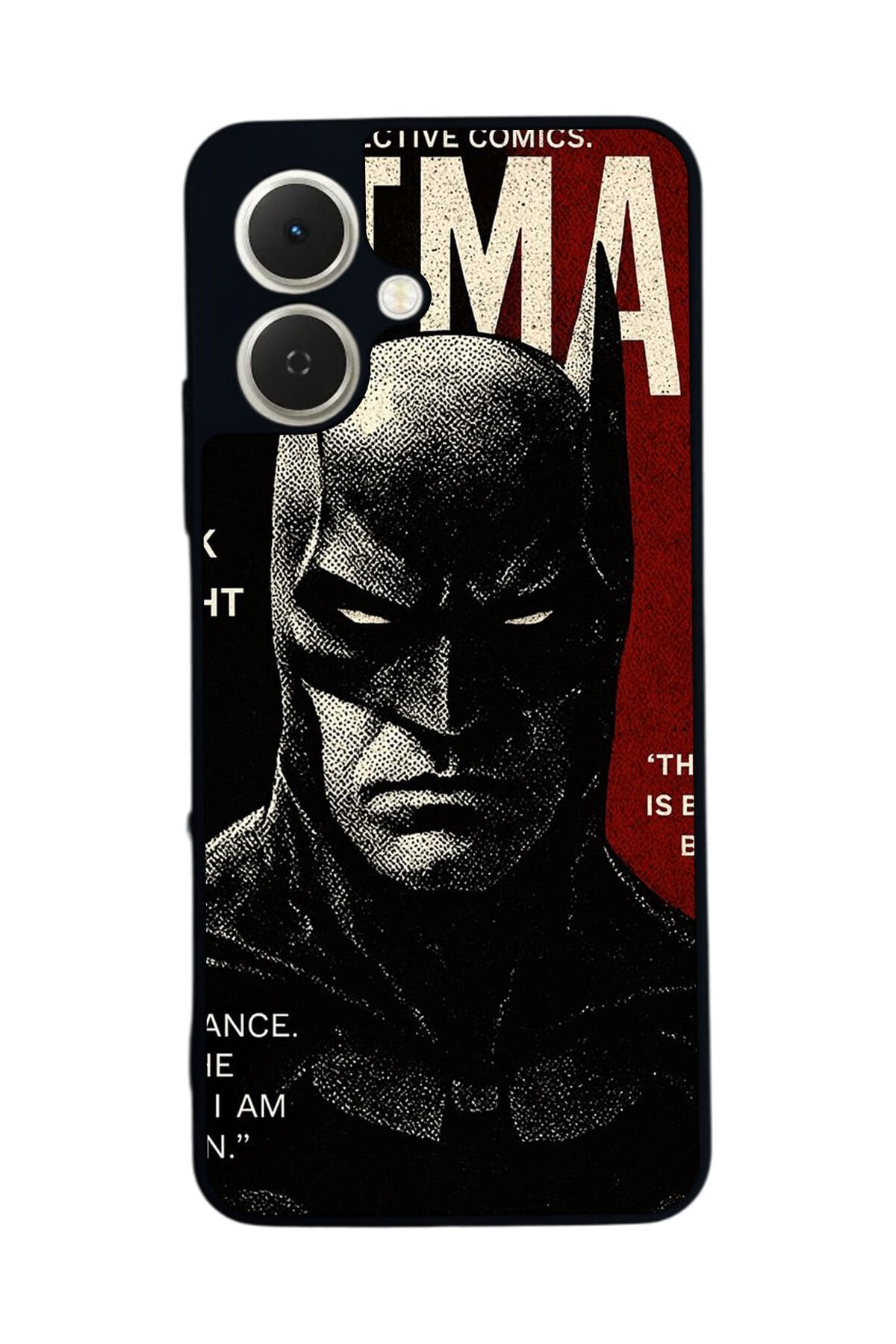 Tecno Spark GO 2 Uyumlu Batman Tasarımlı Glossy Premium Kılıf