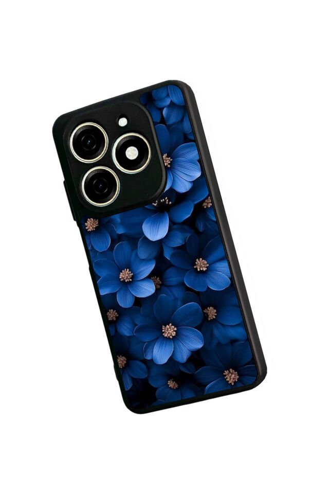 Tecno Spark 20/20C Uyumlu Cicek Tasarımlı Glossy Premium Kılıf