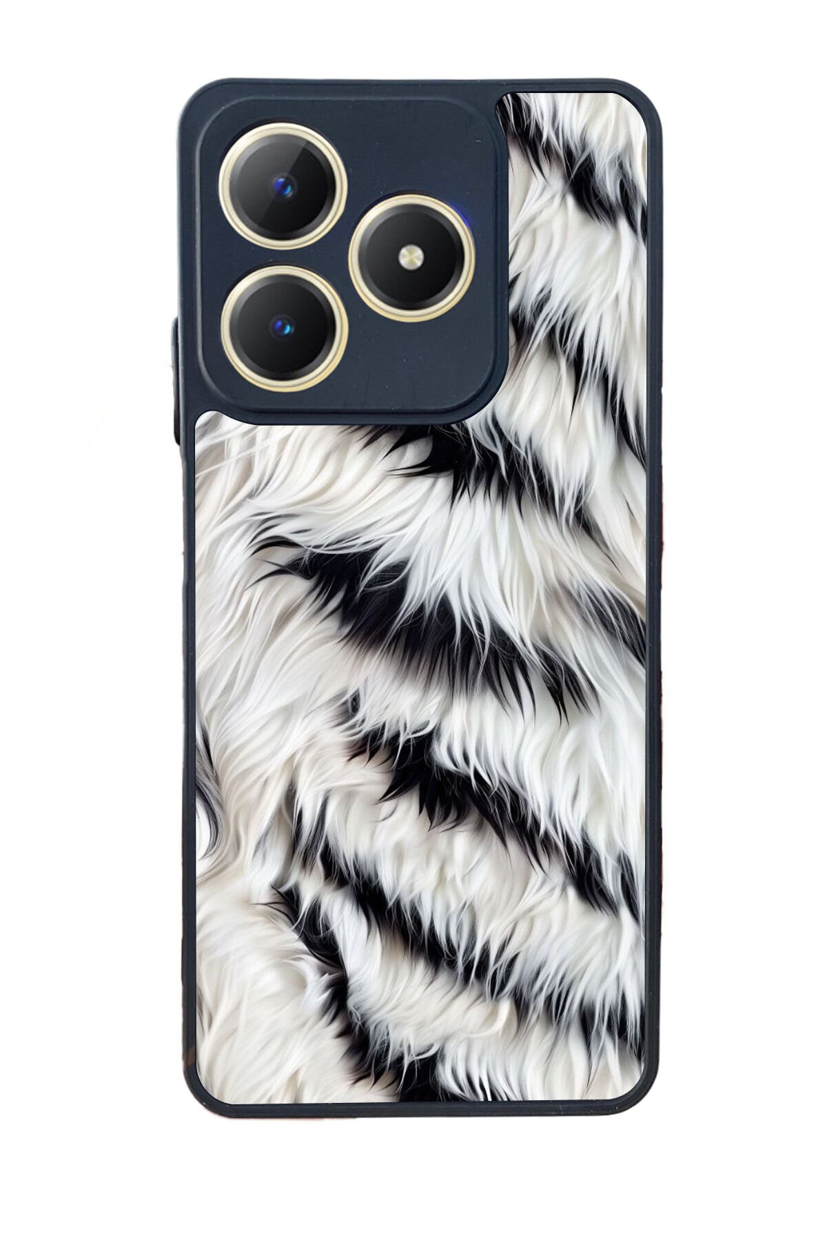 Realme C63 Mat Uyumlu Siyah Kılıf – Yumuşak Silikon, Koruyucu, Şok Emici Kapak