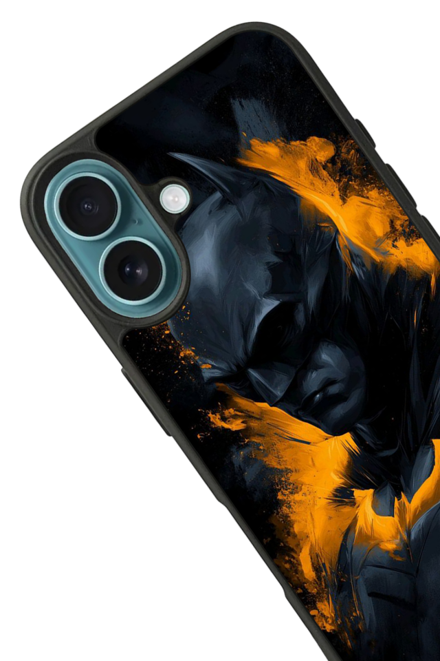 iPhone 16 Plus Uyumlu Batman Tasarımlı Glossy Premium Kılıf