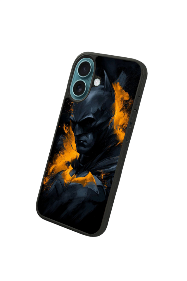 iPhone 16 Plus Uyumlu Batman Tasarımlı Glossy Premium Kılıf