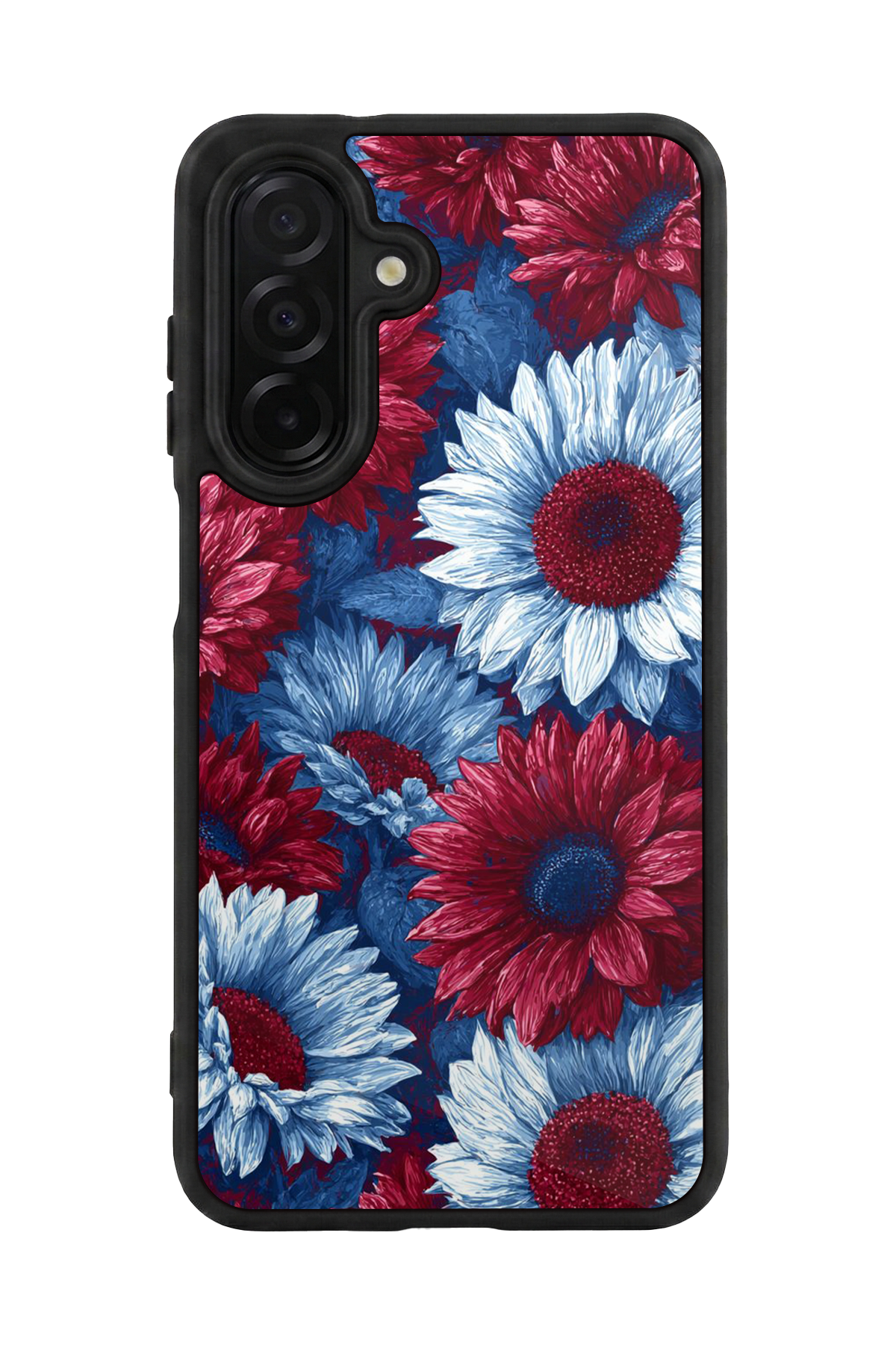 Samsung Galaxy A36 Uyumlu Cicek Tasarımlı Glossy Premium Kılıf
