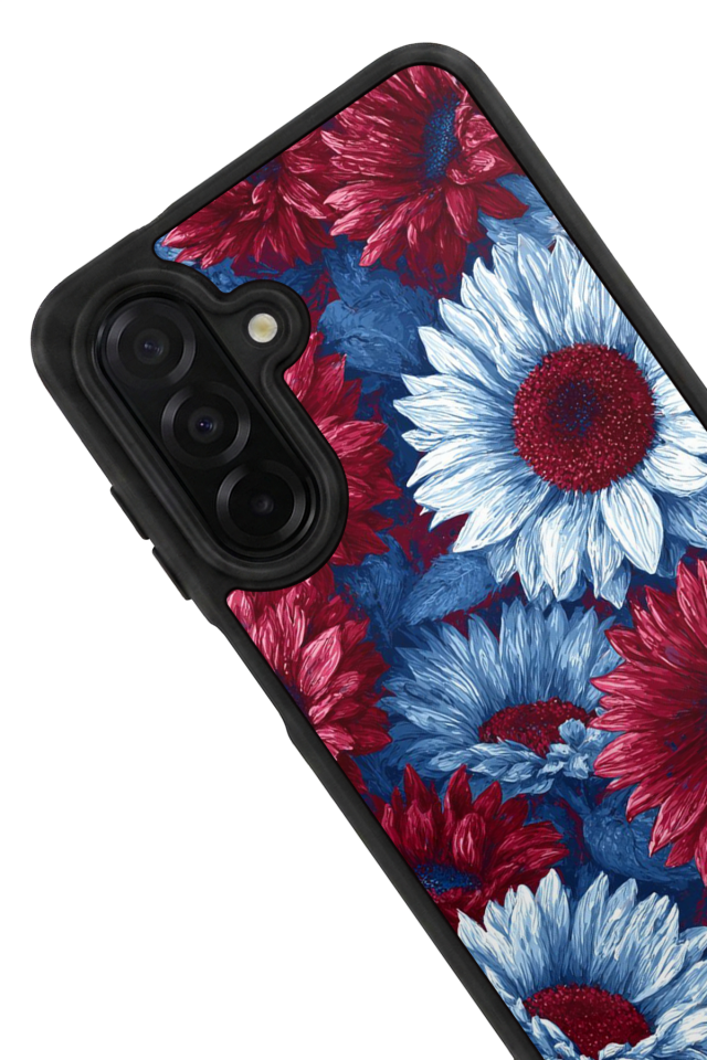 Samsung Galaxy A36 Uyumlu Cicek Tasarımlı Glossy Premium Kılıf