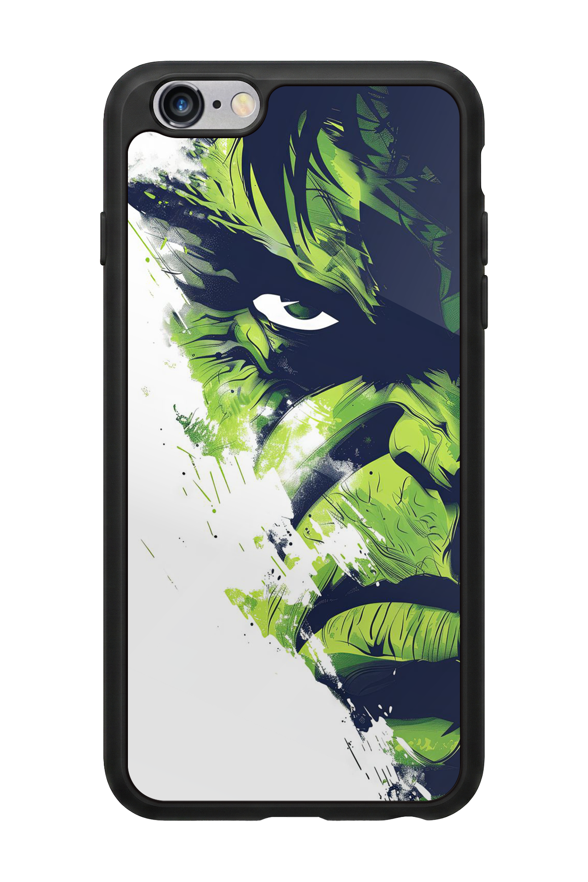 iPhone 6 Plus Uyumlu Hulk Tasarımlı Glossy Premium Kılıf