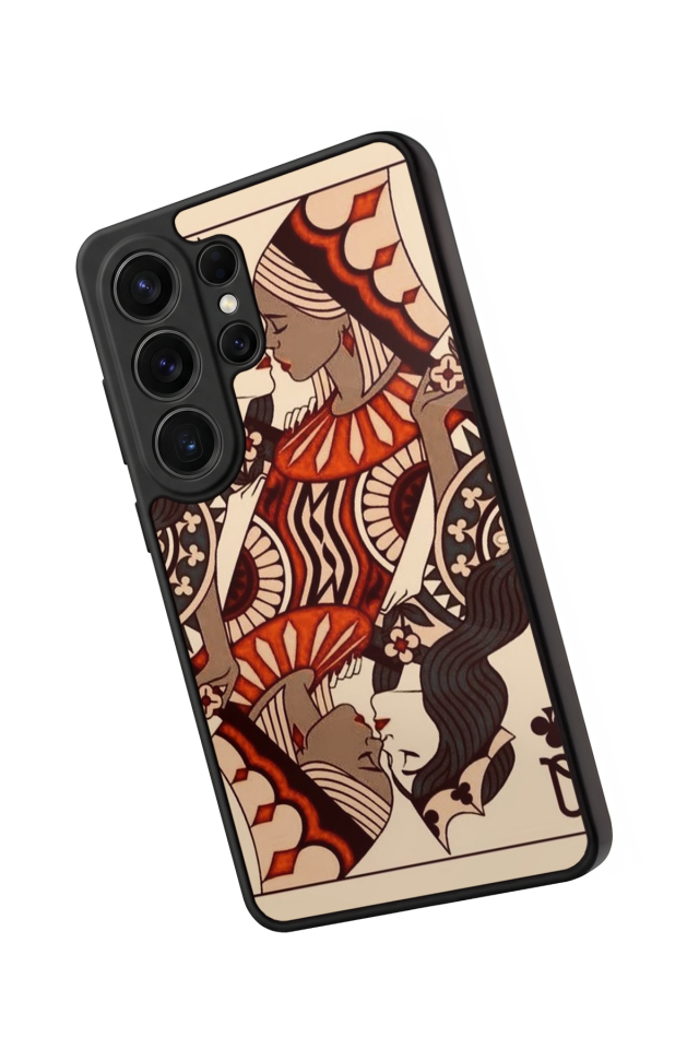 Samsung Galaxy S26 Ultra Uyumlu Kalp Love Tasarımlı Glossy Premium Kılıf