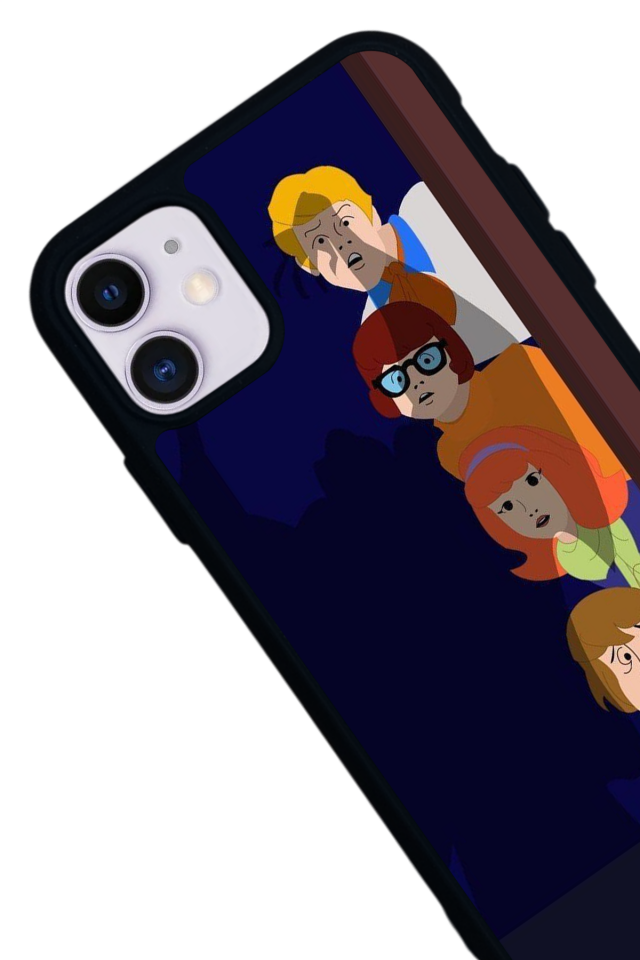 iPhone 11 Uyumlu Scooby Doo Tasarımlı Glossy Premium Kılıf