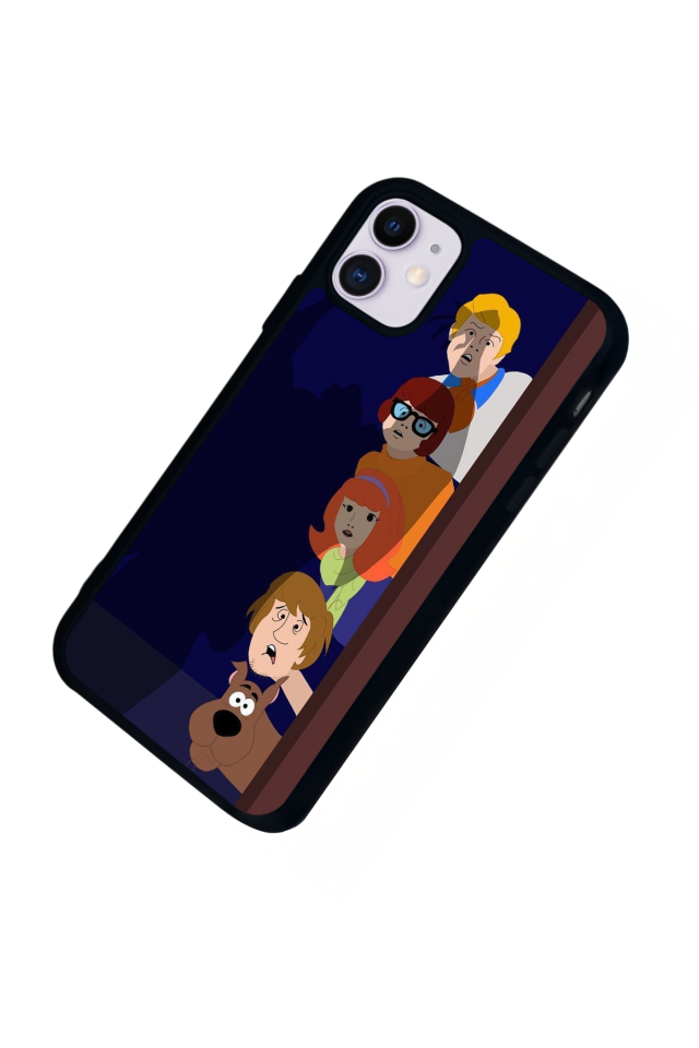 iPhone 11 Uyumlu Scooby Doo Tasarımlı Glossy Premium Kılıf