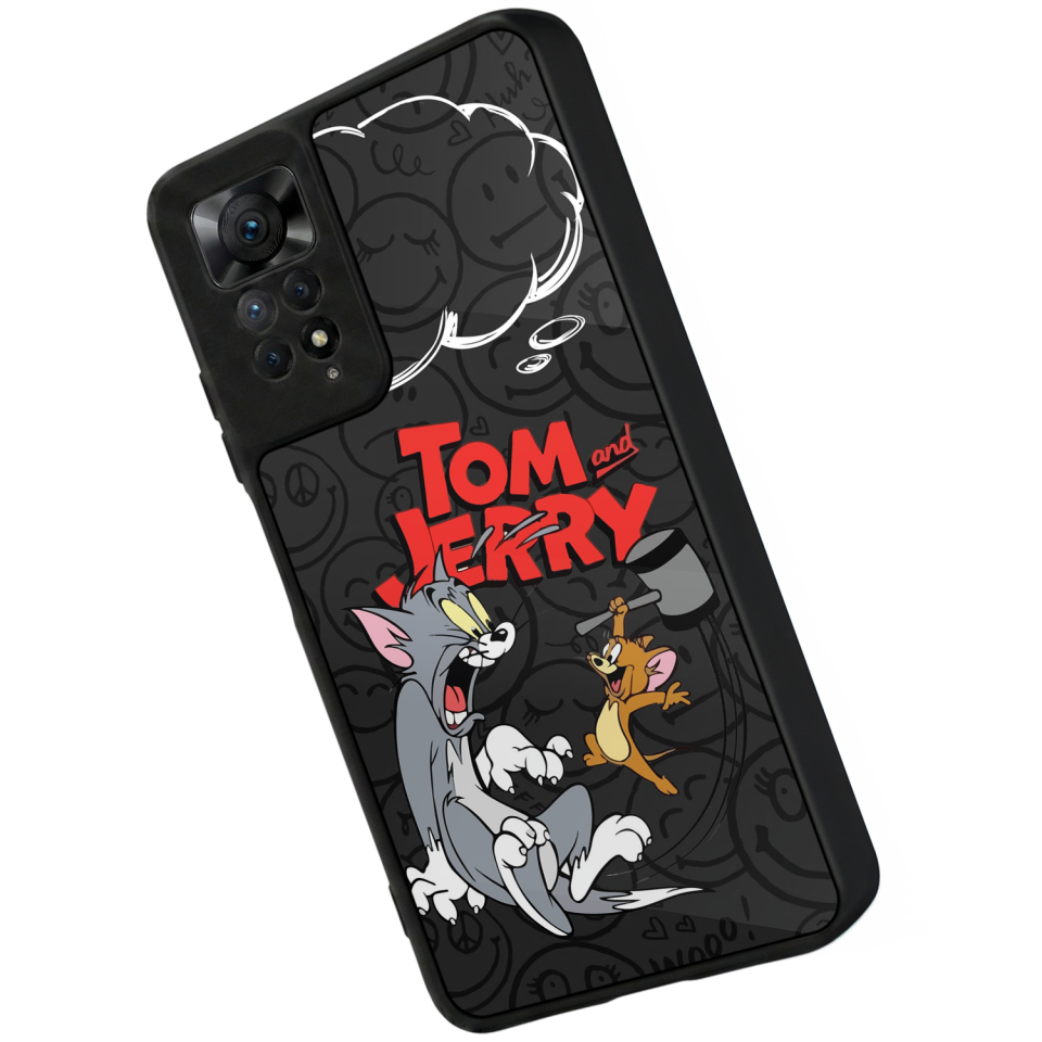Xiaomi Redmi Note 12 Pro Uyumlu Winnie Tasarımlı Glossy Premium Kılıf