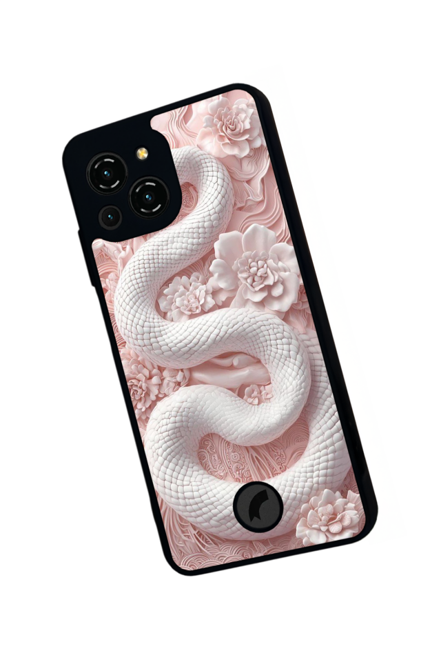 Reeder S23 Pro Max Uyumlu Yılan Tasarımlı Glossy Premium Kılıf