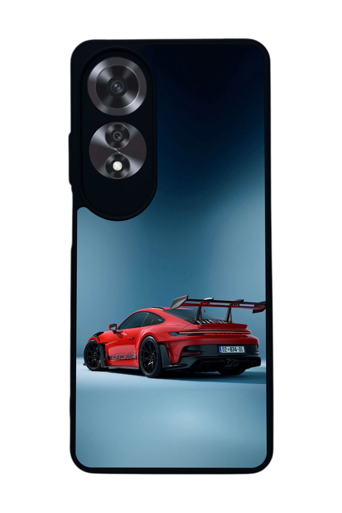 Oppo A60 Mat Siyah uyumlu Kılıf – Yumuşak Silikon, Koruyucu, Şok Emici Kapak