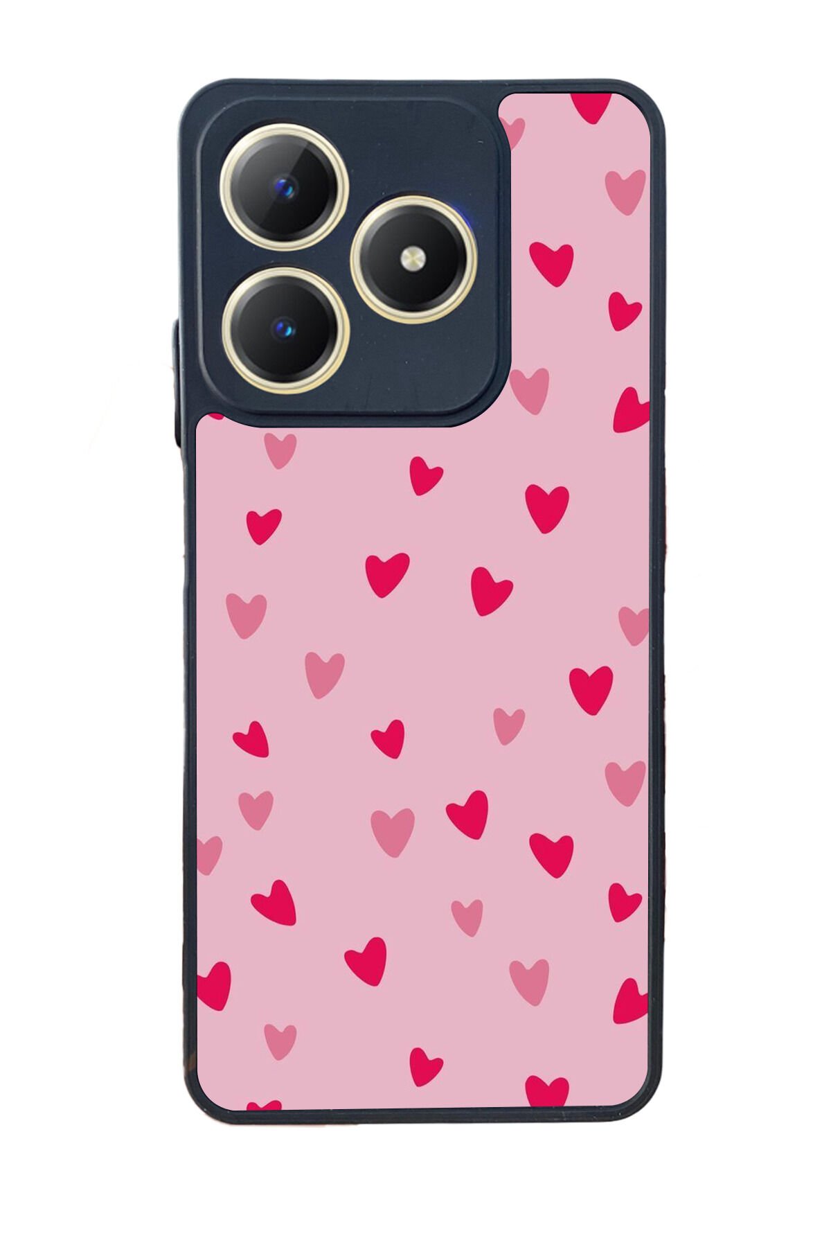 Realme C63 Mat Uyumlu Siyah Kılıf – Yumuşak Silikon, Koruyucu, Şok Emici Kapak