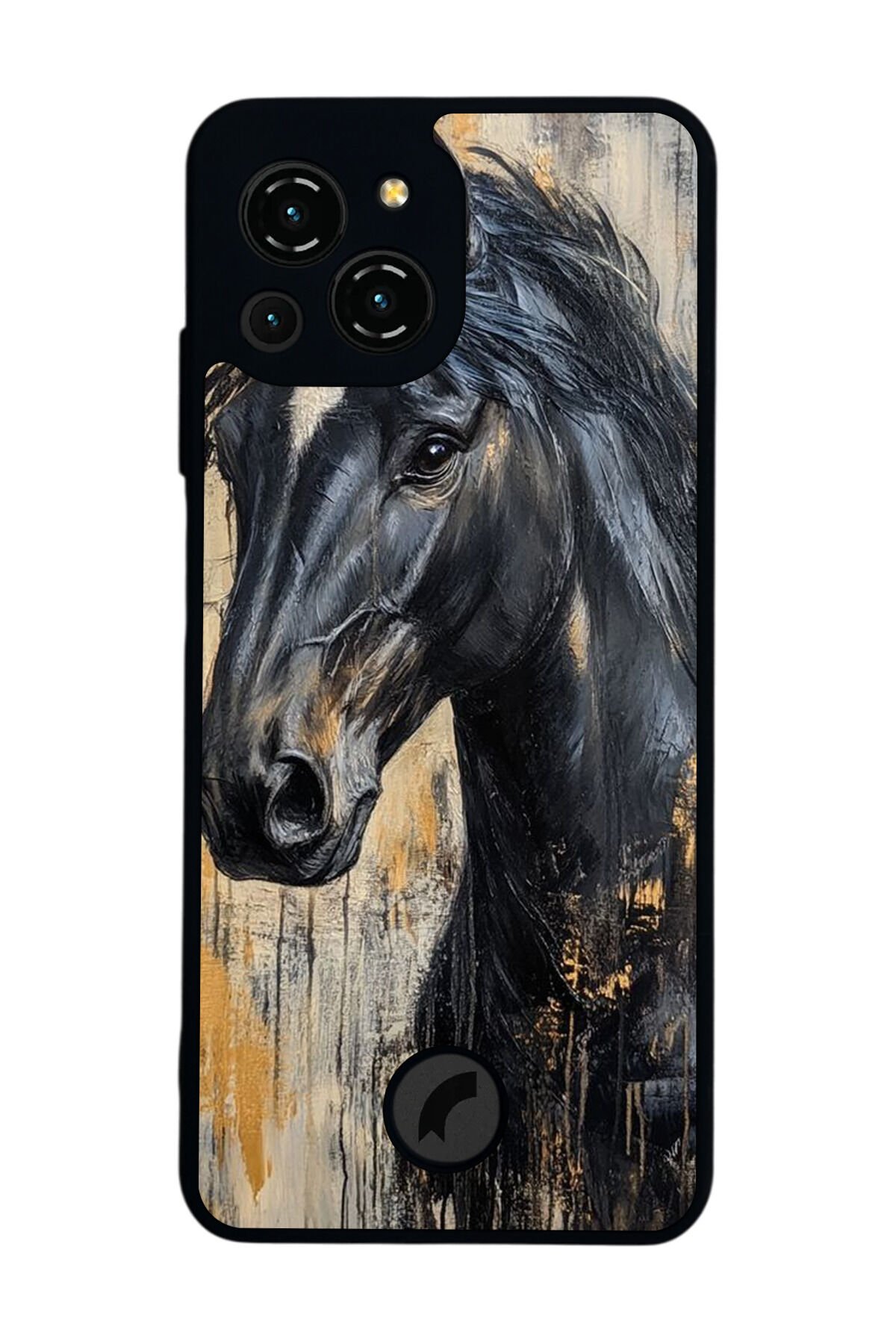 Reeder S23 Pro Max Uyumlu At Horse Tasarımlı Glossy Premium Kılıf