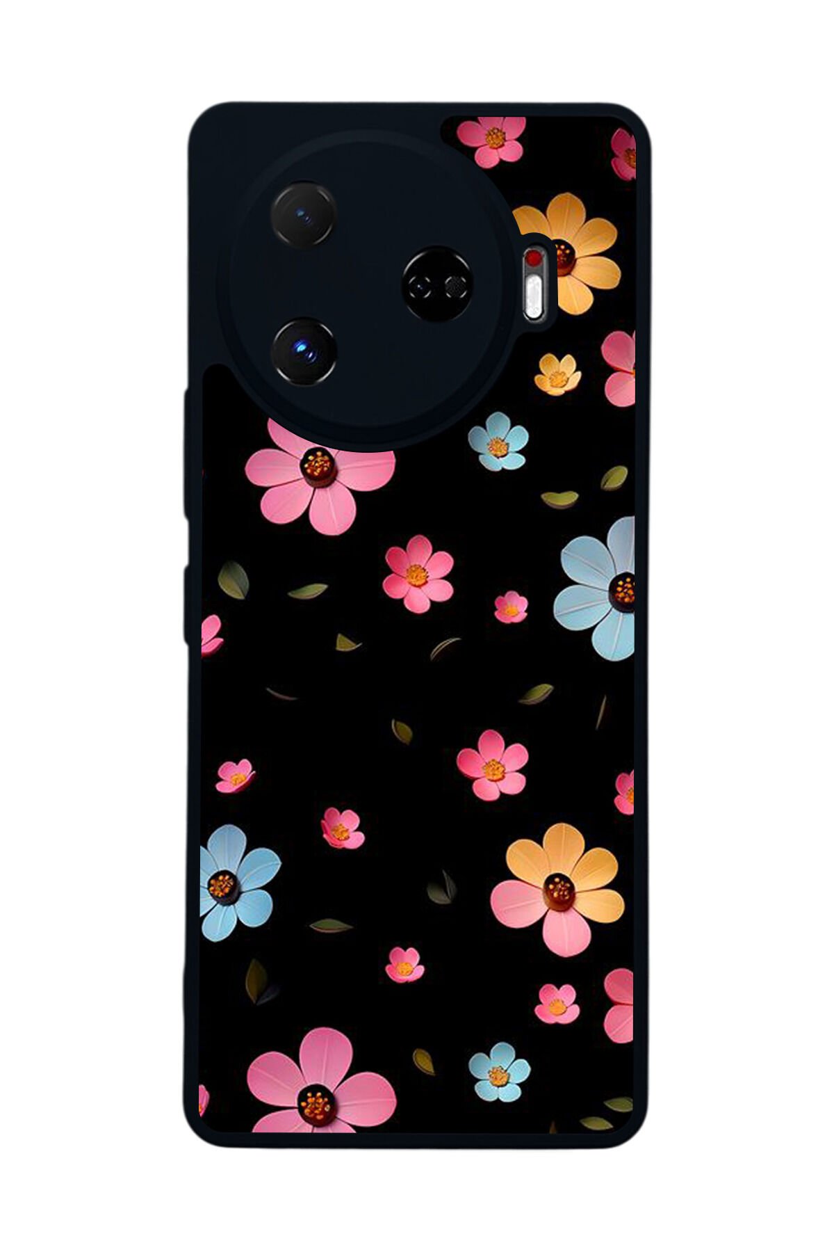 Tecno Camon 30 Pro Uyumlu Cicek Tasarımlı Glossy Premium Kılıf