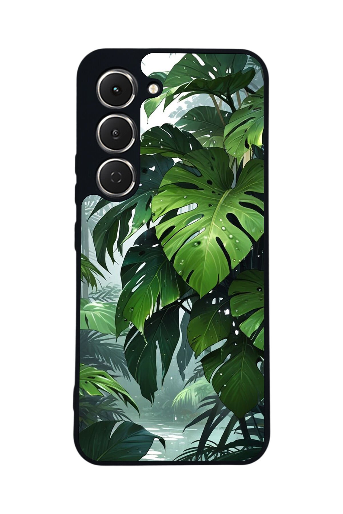 Tecno Spark 40 Pro Uyumlu Botanik Tasarımlı Glossy Premium Kılıf