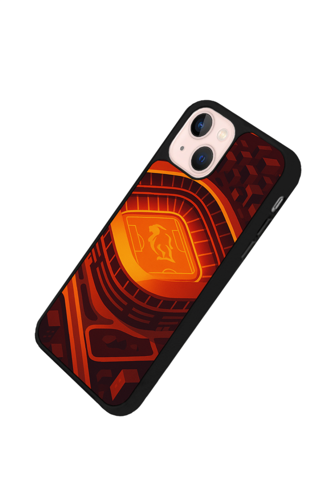 iPhone 13 Mini Uyumlu Aslan Tasarımlı Glossy Premium Kılıf