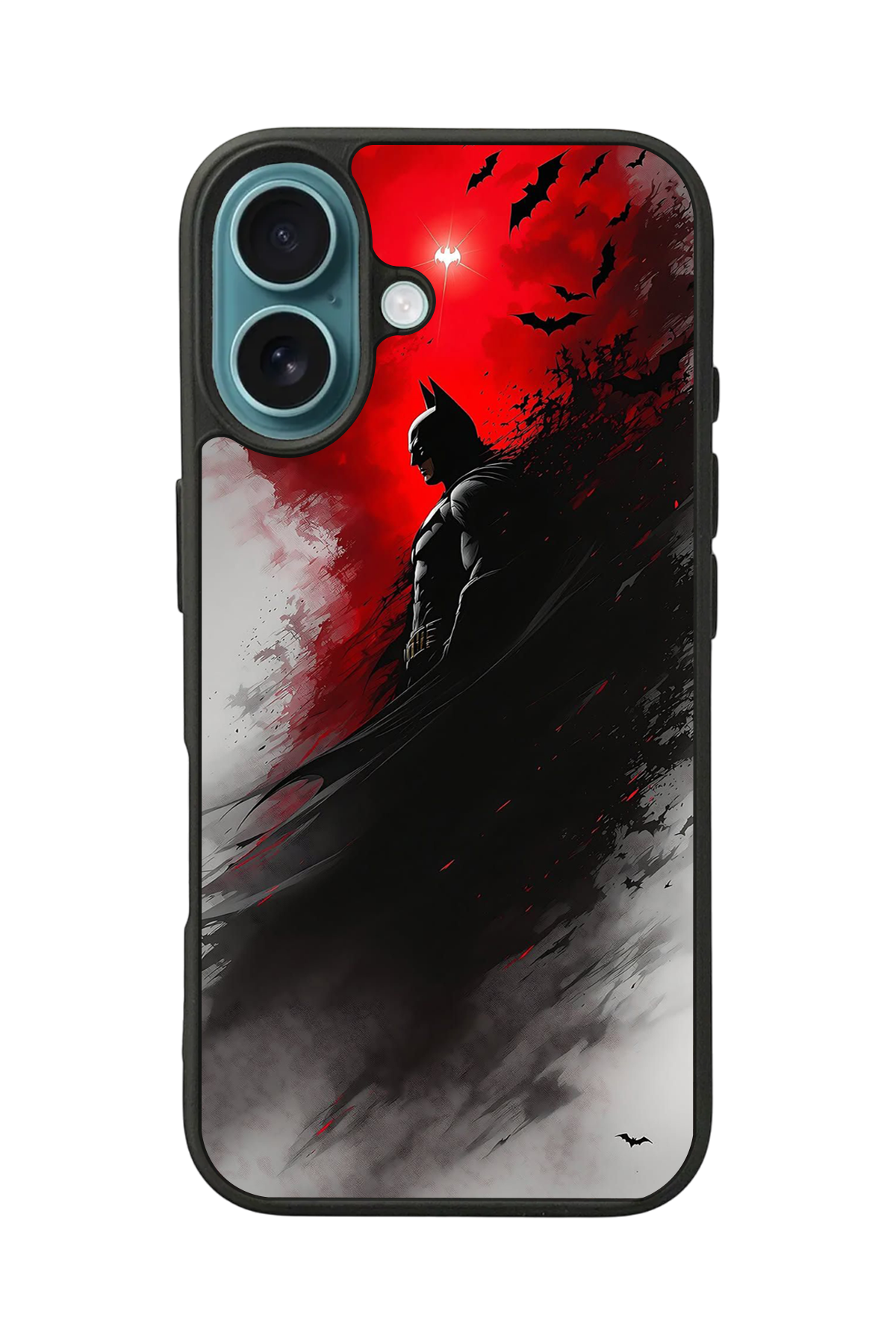 iPhone 16 Plus Uyumlu Batman Tasarımlı Glossy Premium Kılıf