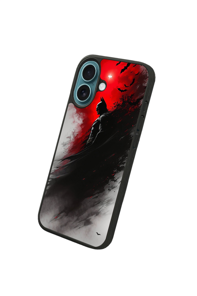 iPhone 16 Plus Uyumlu Batman Tasarımlı Glossy Premium Kılıf