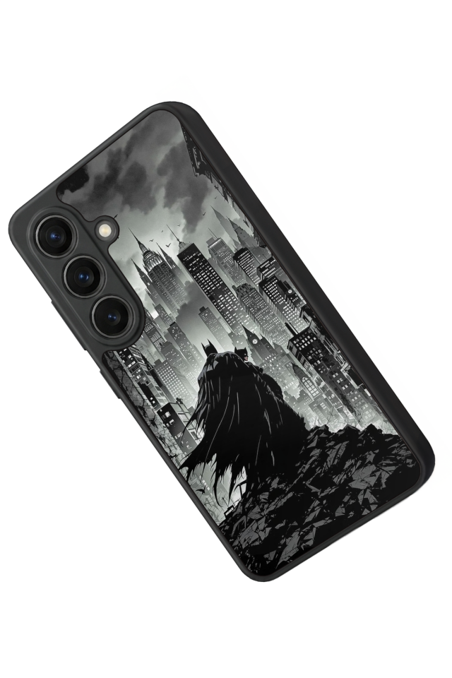 Samsung Galaxy S26 Uyumlu Batman Tasarımlı Glossy Premium Kılıf