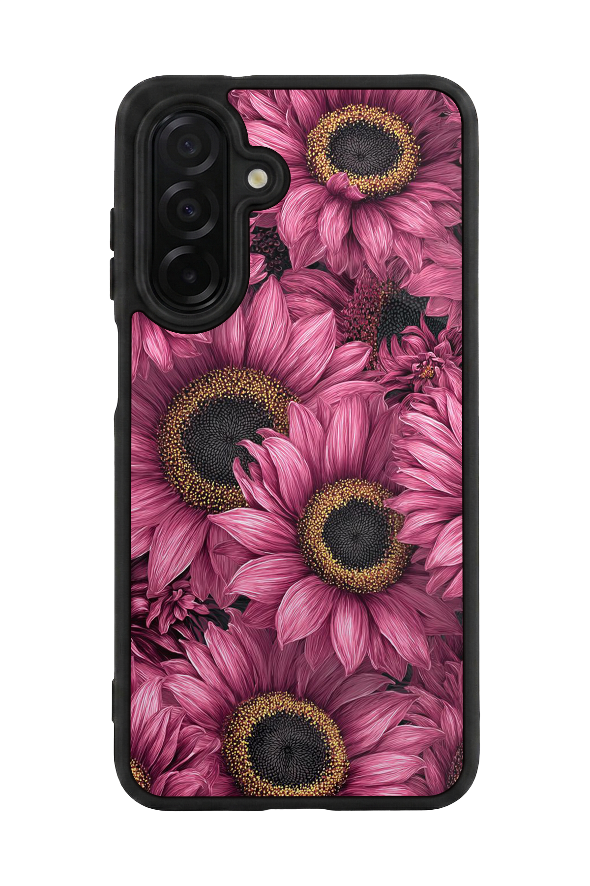 Samsung Galaxy A36 Uyumlu Cicek Tasarımlı Glossy Premium Kılıf
