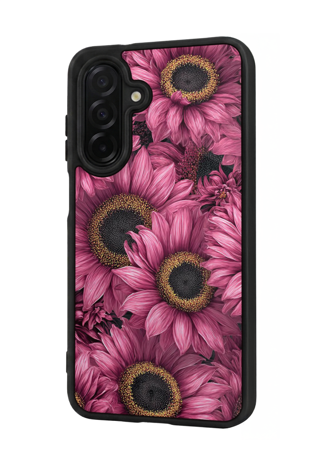 Samsung Galaxy A36 Uyumlu Cicek Tasarımlı Glossy Premium Kılıf