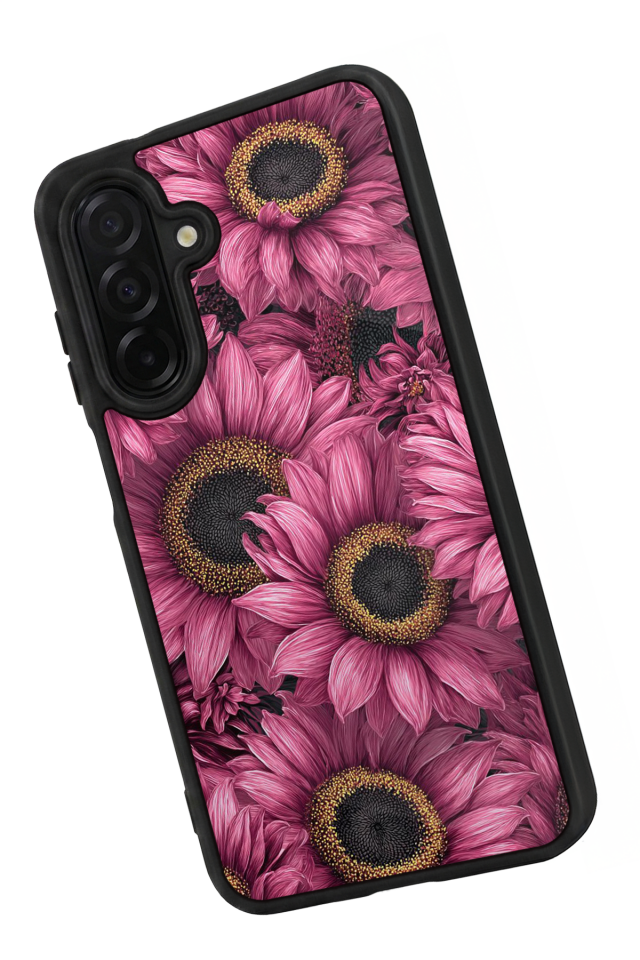 Samsung Galaxy A36 Uyumlu Cicek Tasarımlı Glossy Premium Kılıf