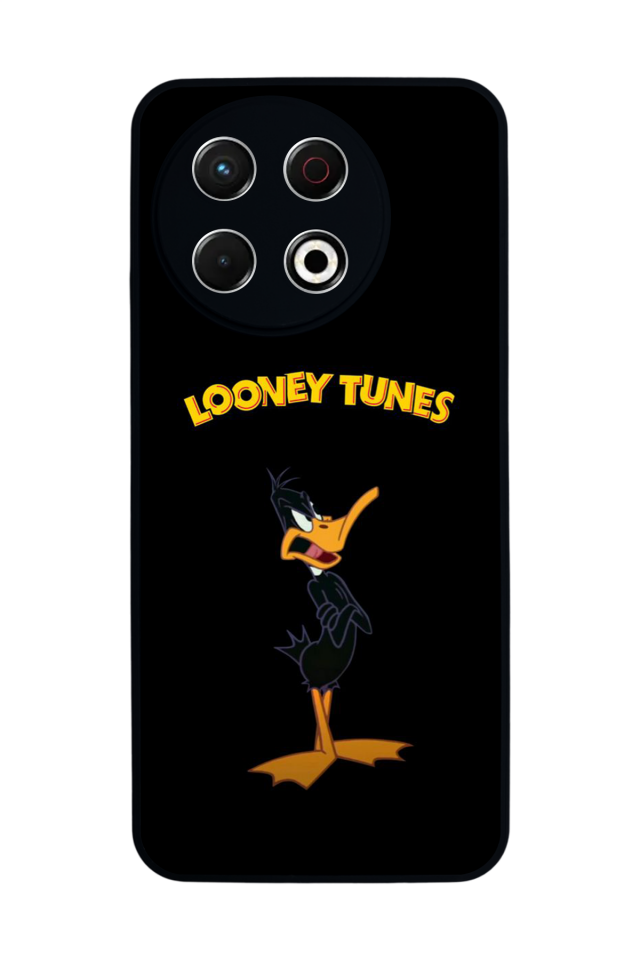 Tecno Spark 30 Pro Uyumlu Daffy duck Tasarımlı Glossy Premium Kılıf