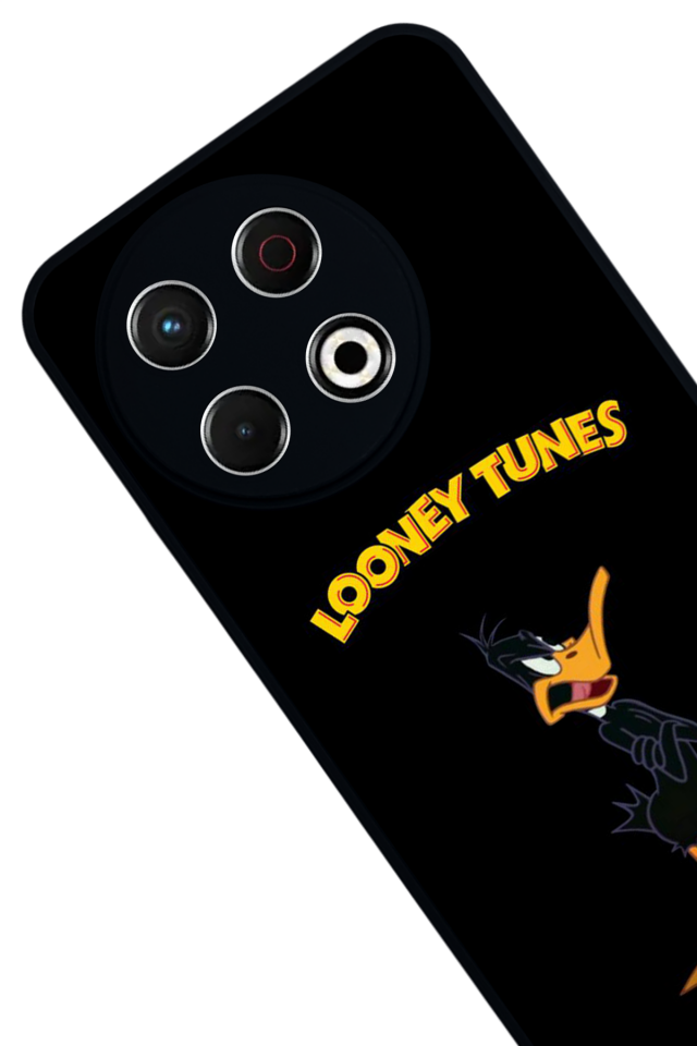 Tecno Spark 30 Pro Uyumlu Daffy duck Tasarımlı Glossy Premium Kılıf