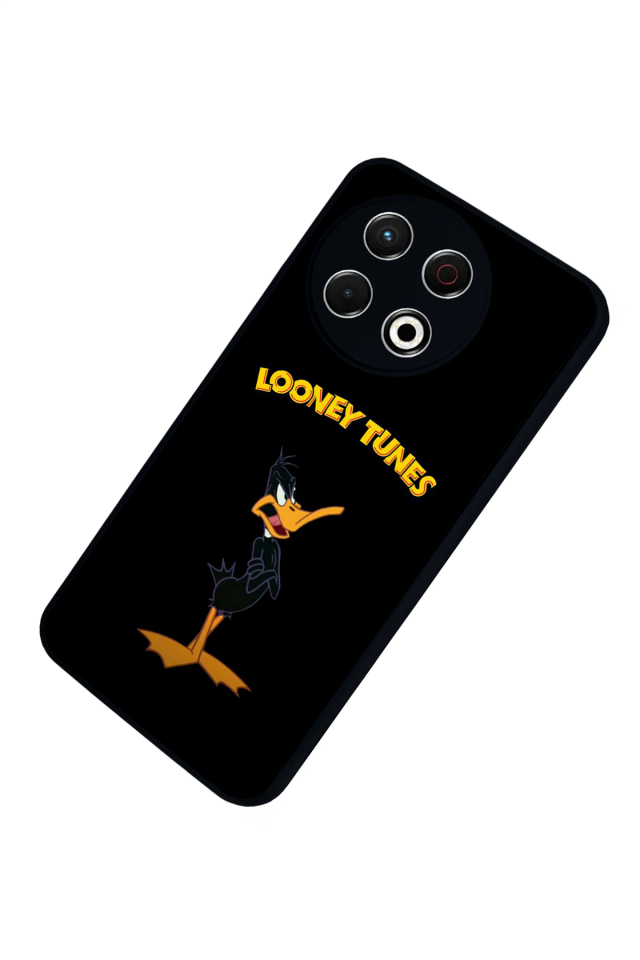 Tecno Spark 30 Pro Uyumlu Daffy duck Tasarımlı Glossy Premium Kılıf